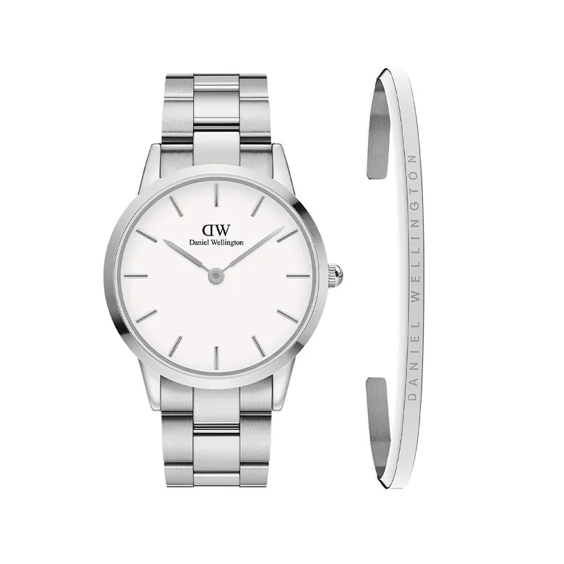 Daniel Wellington Iconic Link Arctic 36 – Orologio Uomo Con Bracciale In Acciaio DW00100458 - 4