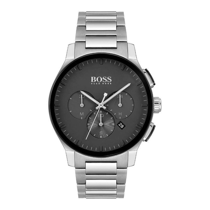 Hugo Boss Chronographe Noir Acier