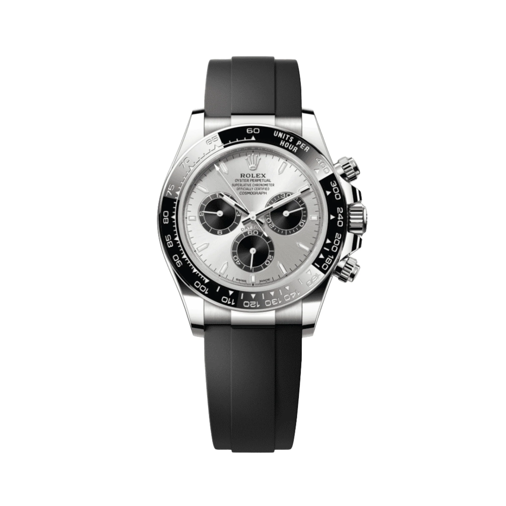 Rolex Daytona Ghost Dial Oysterflex White